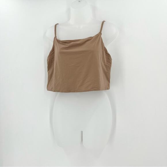 SKIMS Fits Everybody Strappy Back Cami Tank Sienna Nude Tan Size 3XL NEW - Picture 7 of 12